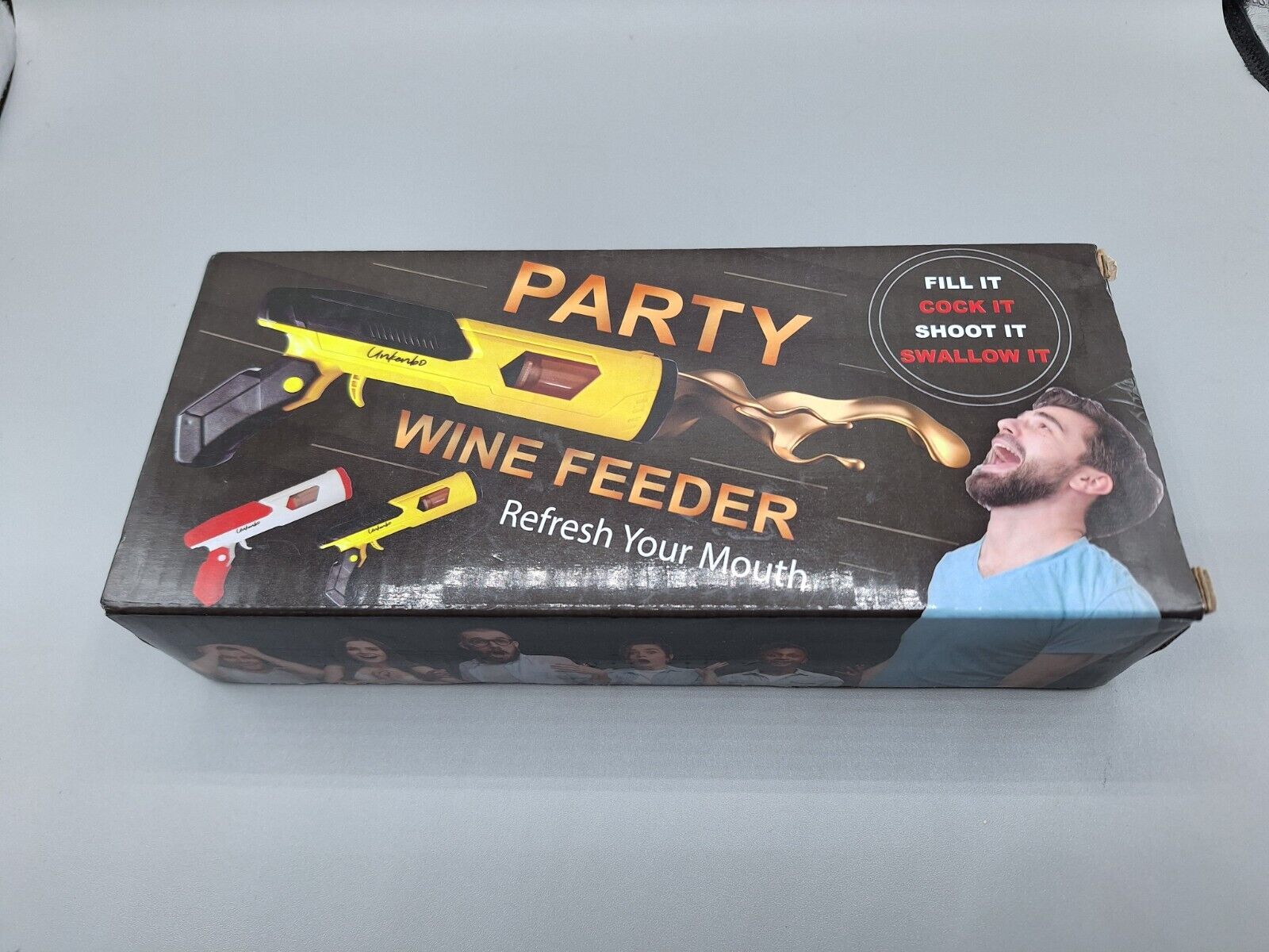 Alcohol Shot Gun - New Party Game for Champagne Beer Alcohol Adults