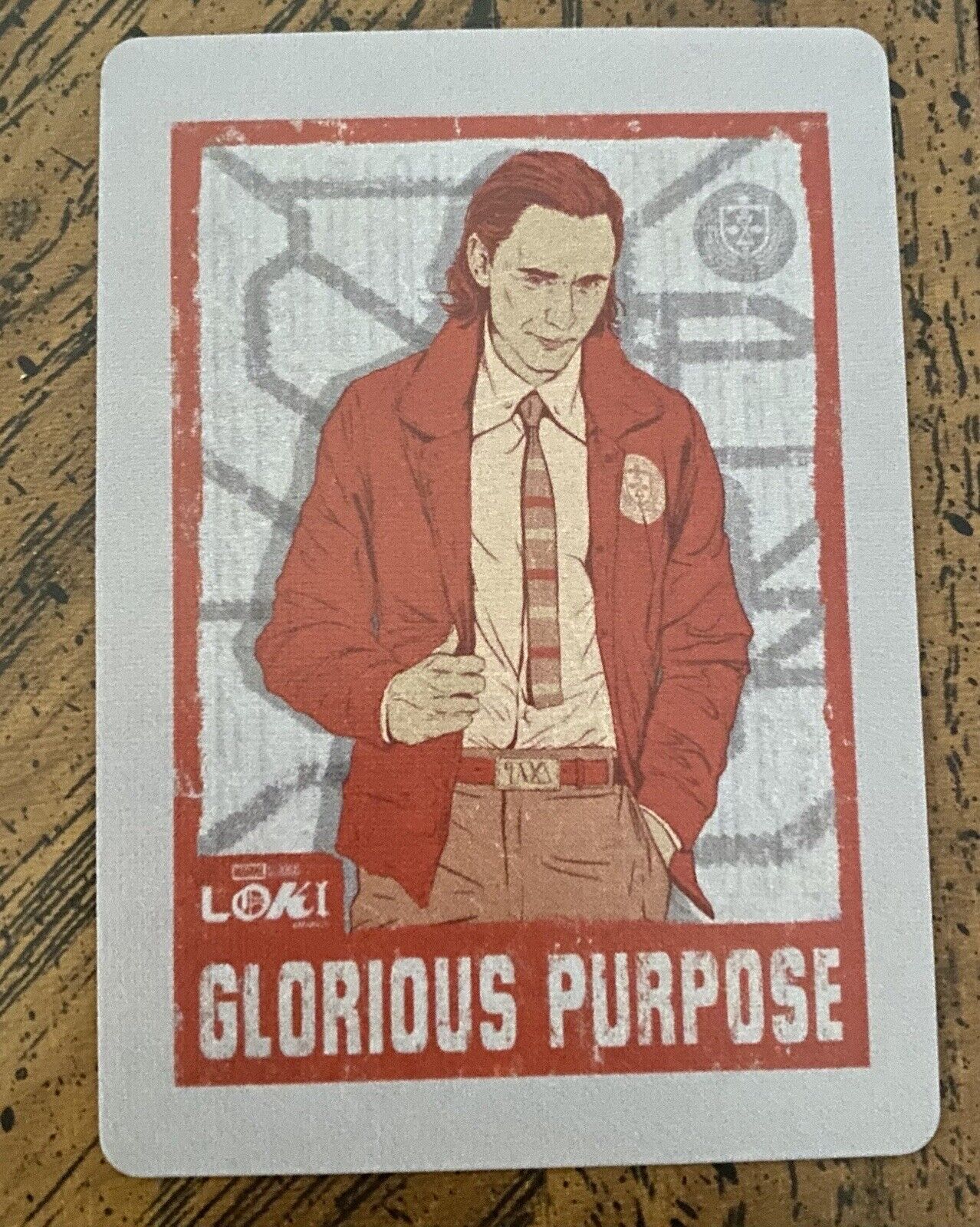 2021 Loki Glorious Purpose Set Of Bicycle Poker Playing Cards Tom Hiddleston
