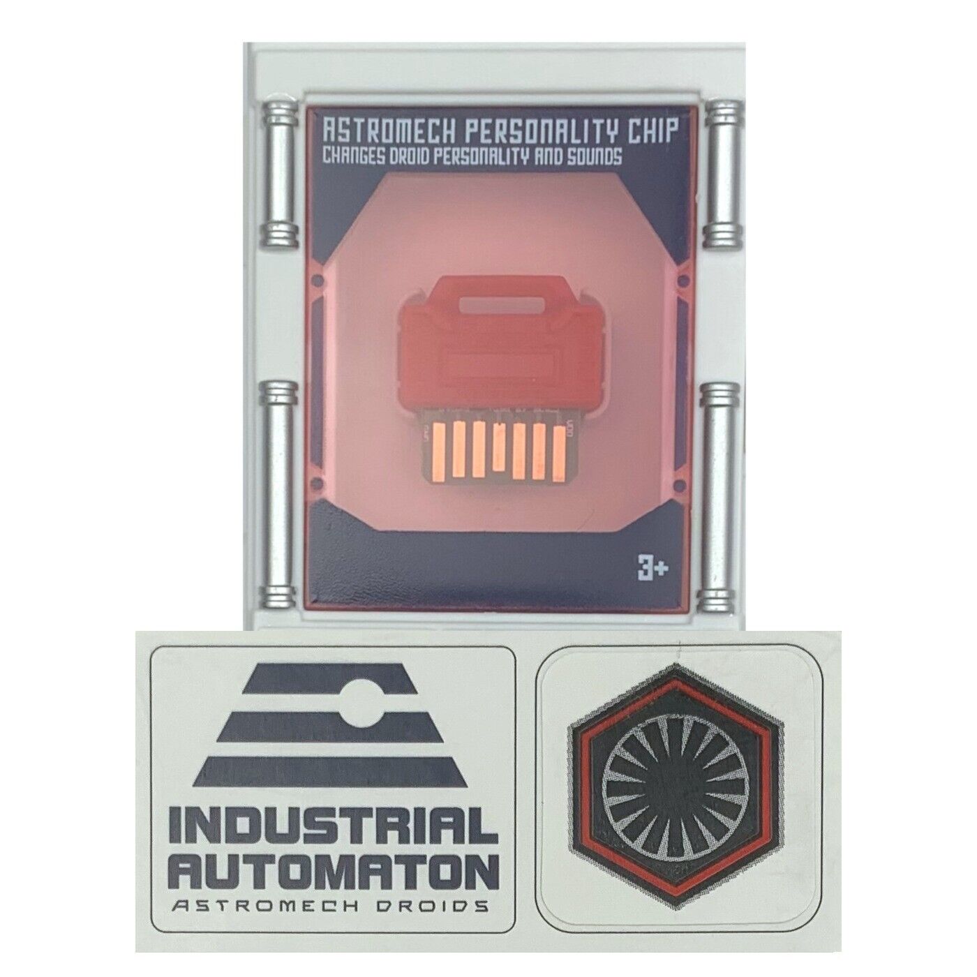 Droid Depot Personality Chip Red First Order Disney Star Wars Galaxy's Edge