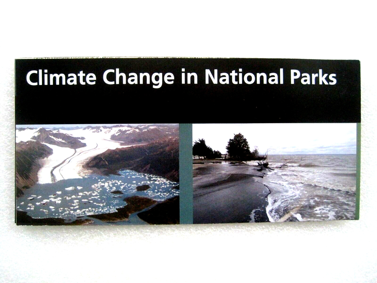 Climate Change In National Parks National Park Service Unigrid Brochure Map