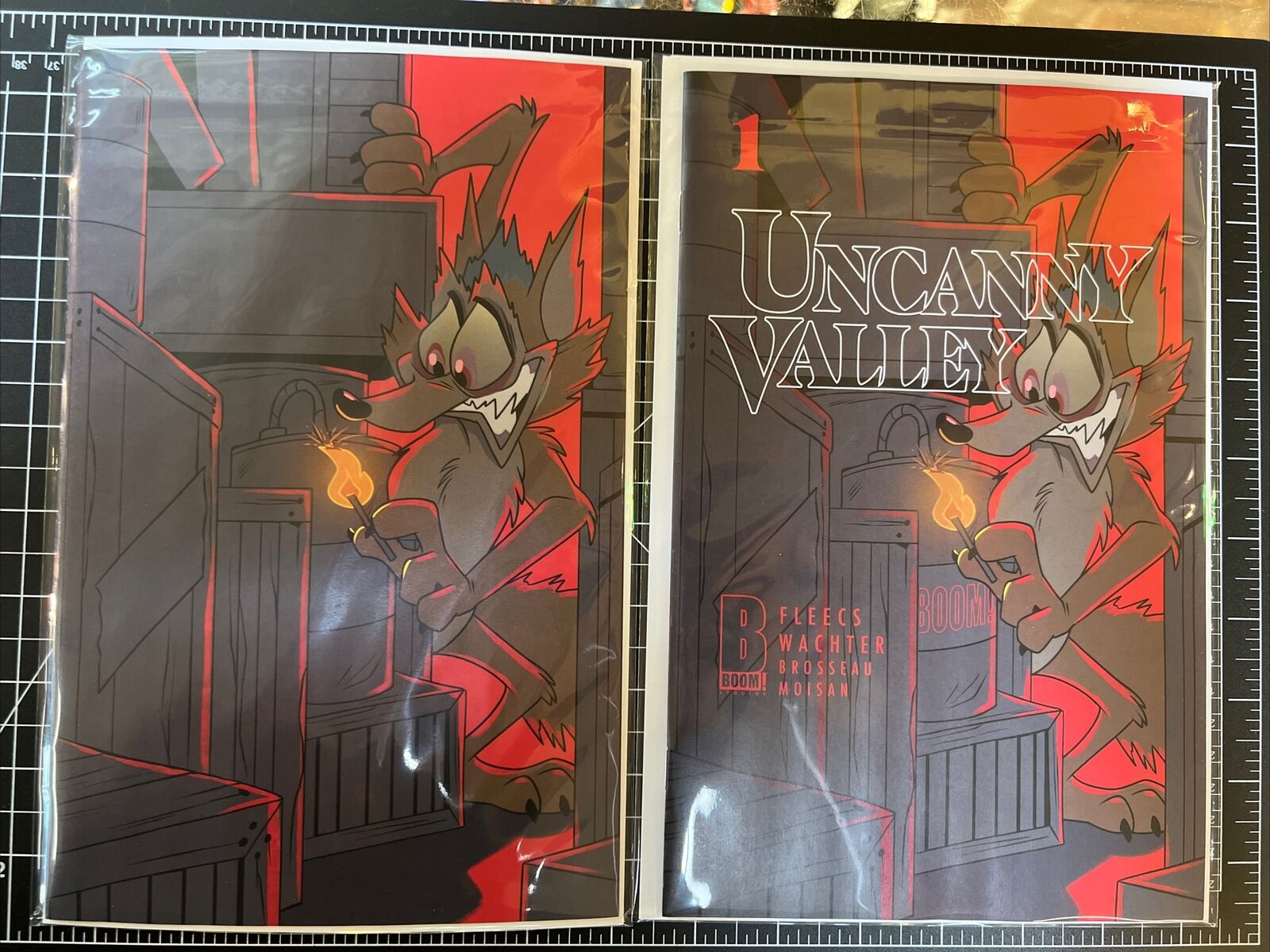 Uncanny Valley #1 Team-Up Variant Set NM Exclusive Stray Dogs Homage Full Art