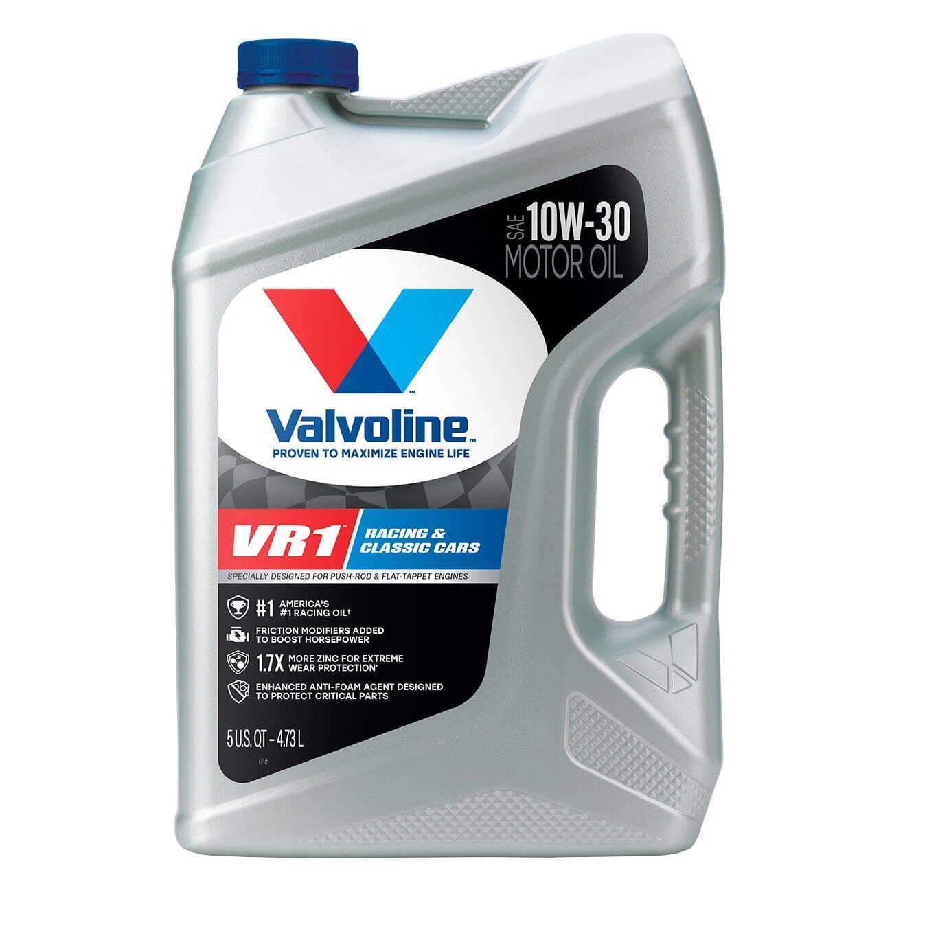 Valvoline VR1 Racing 10W-30 Motor Oil 5 QT