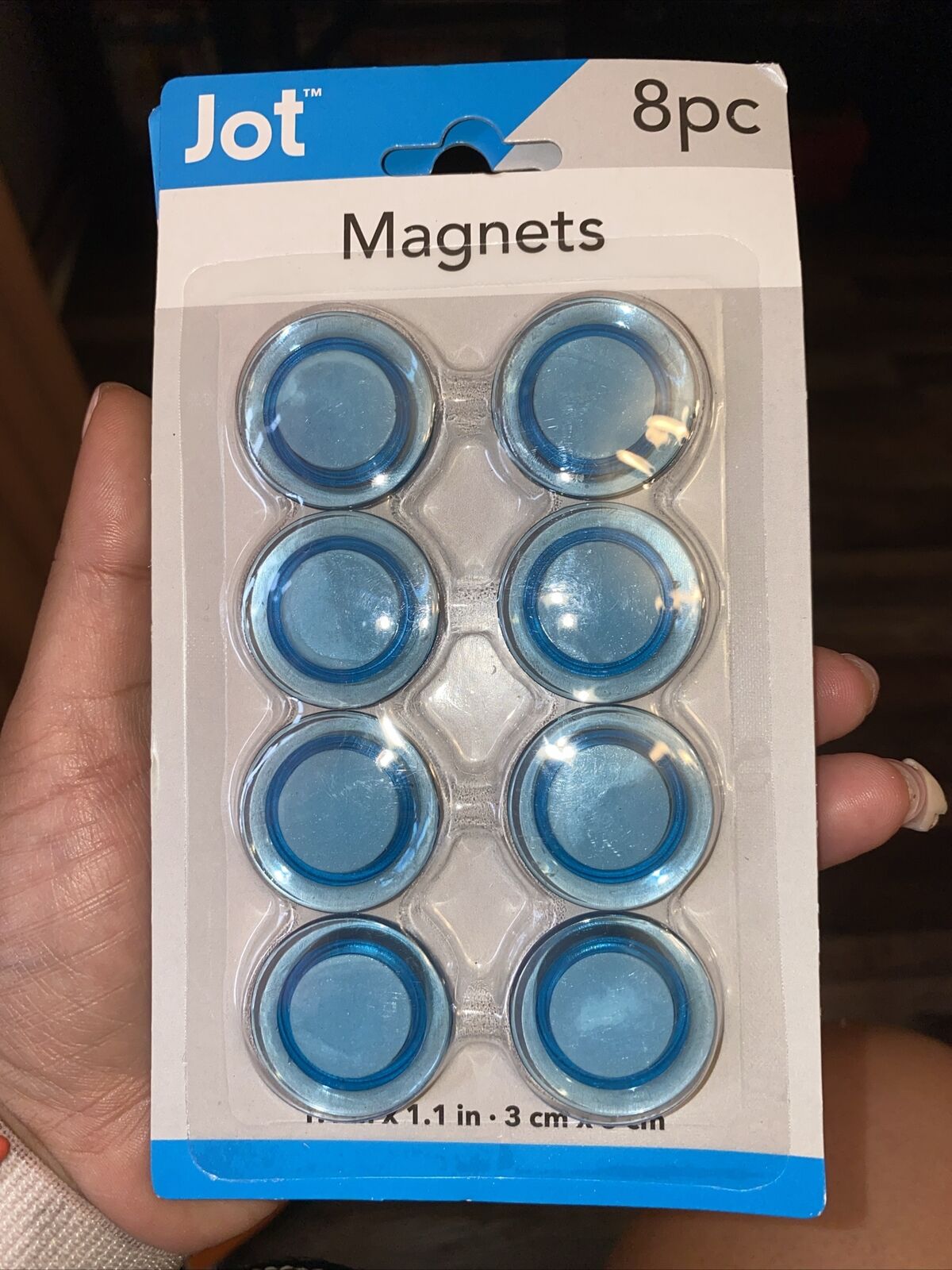 Magnets Aimants8 Pc Blue  New