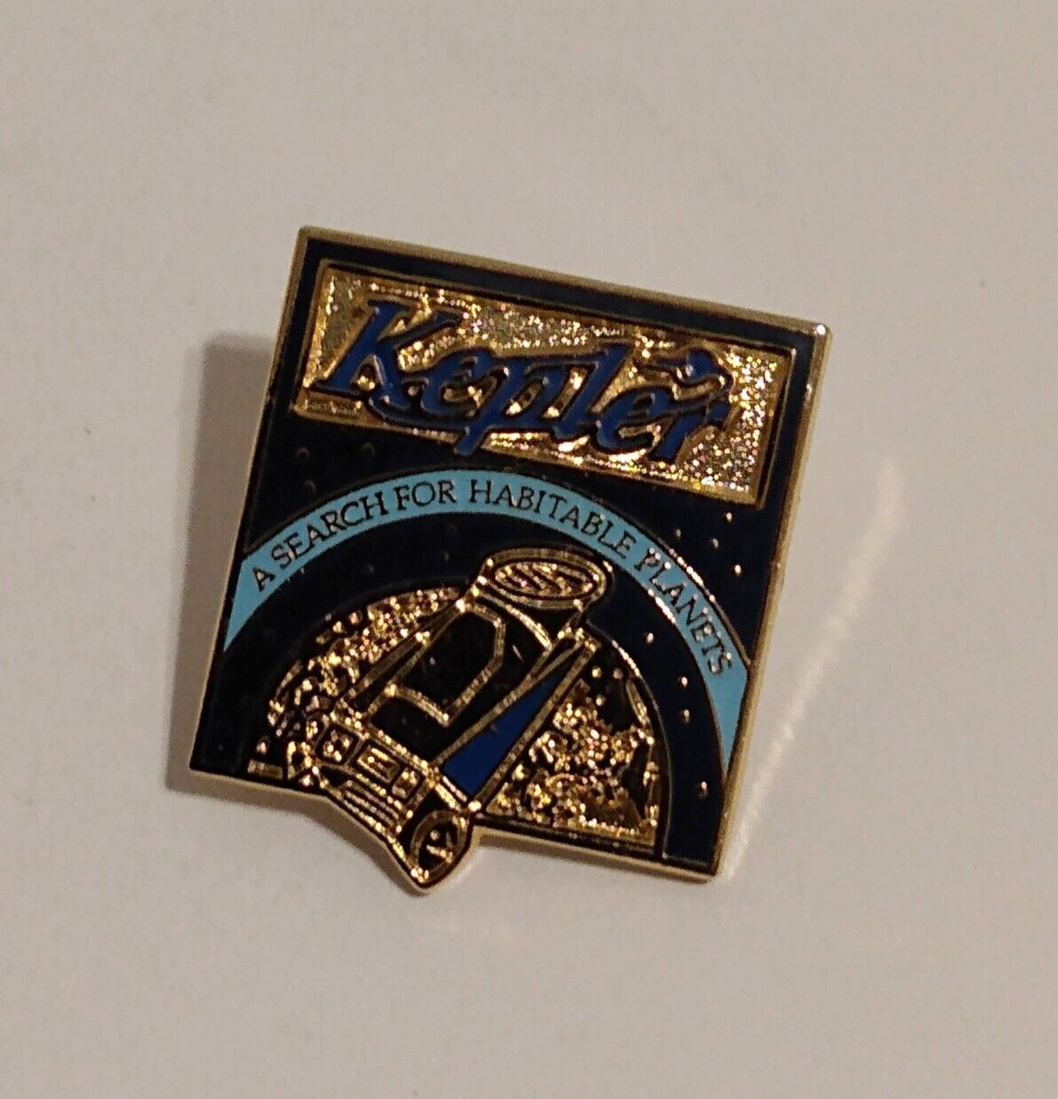 Kepler A Search For Habitable Planets Lapel Pin