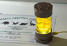 3D Printed and Resin Velociraptor Simulated Tube Dinosaur With LED Light picture