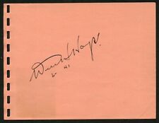 Will Hays d1954 signed autograph 4x6 Album Page American Republican Politician picture