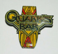 Star Trek: Deep Space Nine Quark's Bar Logo Enamel Metal Pin 1994 NEW UNUSED picture