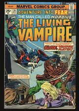 Fear #24 FN+ 6.5 Classic Battle of Morbius Versus Blade Marvel 1974 picture