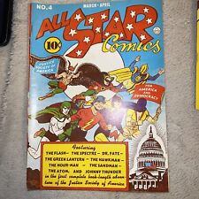 Flashback 6 White Pages (Reprints All Star Comics #4) picture