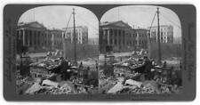 San Francisco Earthquake and Fire, 1906: A crude shelter for a home - Old Photo picture