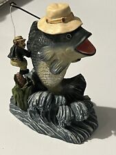 Fish Fishing Fisherman Figurine Resin Collectible 5