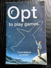 Opt to Play Games - Travel Options by United Airlines 25 Sudoku 25 Crossword Puz picture