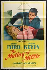 THE MATING OF MILLIE Glenn Ford Evelyn Keyes 1948 1 SHEET MOVIE POSTER 27 x 41 - picture