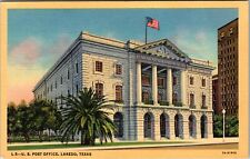 Laredo TX-Texas, US Post Office, Scenic Outside, Vintage Postcard picture
