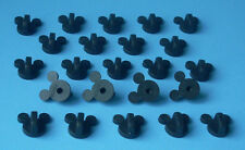 500 Quality Firm Gripping Disney Pin Trading Mickey Head Rubber Pin Backs picture