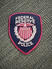 Federal Reserve Police Patch Breast Cancer Awareness Month Shoulder Patch picture