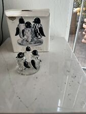 Penguin Buddies crystal figure Shannon godinger in box picture