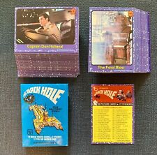 1979 TOPPS “THE BLACK HOLE” COMPLETE 88 CARD VINTAGE SET WITH WRAPPER & CASE picture
