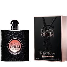 Yves Saint Laurent Black Opium Eau De Parfum Spray 90 ml 3 Oz For Women New Seal picture