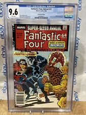 Fantastic Four Annual #21 CGC 9.6  1988 - Inhumans appearance Newsstand Graded picture