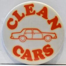 1970s Clean Cars Climate Change Green Gases Environmental Greenpeace Protest Pin picture