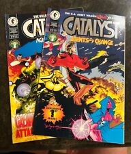 CATALYST AGENTS OF CHANGE #1, #2 DARK HORSE COMIC 1994 picture