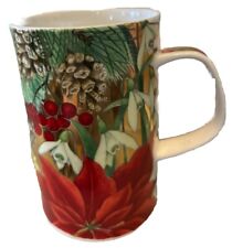 Dunoon Fine Bone China “Noel” Designed Caroline Bessey Scotland Coffee Mug Cup picture