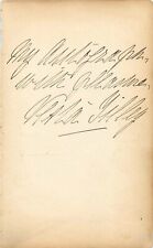 Vintage Signed Autograph Cut - Drag Act - Vesta Tilley picture