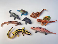 Lot of 8 Amphibians PV Play Visions Animal Figure 1998 Miniature Collectables picture