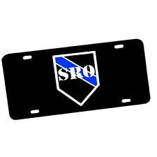 Law Enforcement Thin SRO School Resource Officer Aluminum License Plate Sign picture