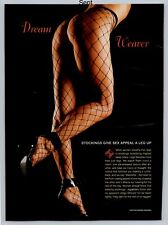 Stockings Give Sex Appeal A Leg Up 2001 Full Page Print Ad picture