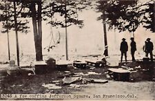 San Francisco CA California 1906 Earthquake Disaster Downtown Vtg Postcard B21 picture