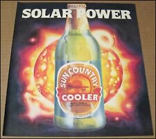 1985 Sun Country Wine Cooler Print Ad Vintage Advertisement 10