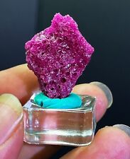 7.8g Natural Rare Red UV Light Ruby Stone Mineral Specimen picture