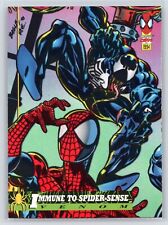 1994 Venom Immune To Spider-Sense Fleer #17 Marvel Spider-Man Comics Card picture