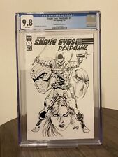 Snake Eyes Deadgame (2020 IDW) #1 Liefeld B&W Sketch Variant CGC 9.8 1:10 picture