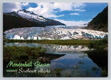 Mendenhall Glacier Southeast Alaska Vintage Unposted Postcard picture