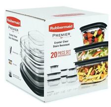 Rubbermaid Premier Easy Find Lids Food Storage Containers, 20-Piece Set picture