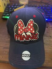 Disney Minnie Mouse Baseball Cap Adult Women’s Black  picture