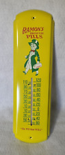 Vintage Style Ramon's Brownie Pills Metal Thermometer - 