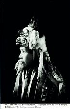  Vintage 1906 Juneau Alaska Dah-Clet-Jah Yakutat Native Indigenous Man  Postcard picture