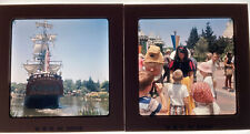 1960’s Color 2 Slide Photos Disneyland Snow White Dwarf Columbia Ship Boat Park picture