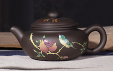 Hand Painted Yixing Teapot Handmade Green Tea Pot Kung Fu Zisha Teapot Tea Set picture