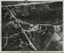 1953 Press Photo Aerial View Of Tornado Damage Just South Of Siluria, Alabama picture