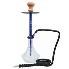 INHALE® 24″ High-Quality Aluminum Shaft hookah SUGAR with a Heavy Handblown VASE picture