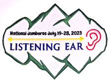 Listening Ear Mental Health Staff Large Oval Patch 2023 National Scout Jamboree picture