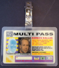 Fifth Element ID Badge -Multi Pass Korben Dallas cosplay prop costume picture
