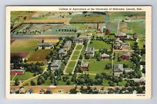 Lincoln NE-Nebraska, Aerial View Of College Of Agriculture, Vintage Postcard picture