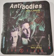 1997 X-Files New Unused Thick Mouse Pad Promo Waldenbooks Antibodies Chris Carte picture
