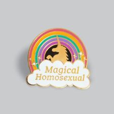 Gaypin' Magical Homosexual Lapel Pin picture